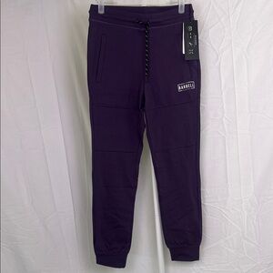 The barbell cartel purple reflex joggers size medium NWT.